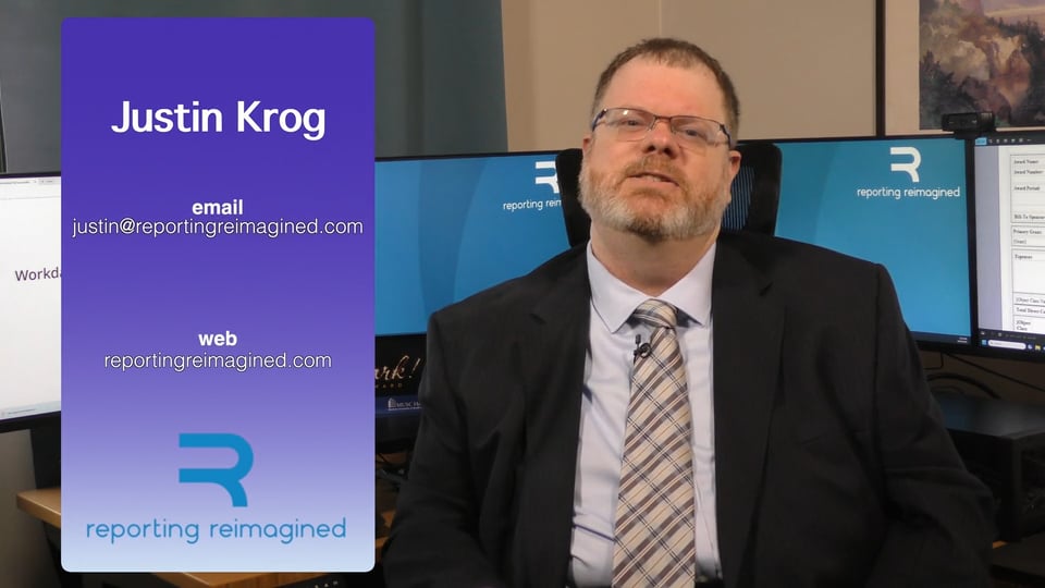 Reporting Reimagined