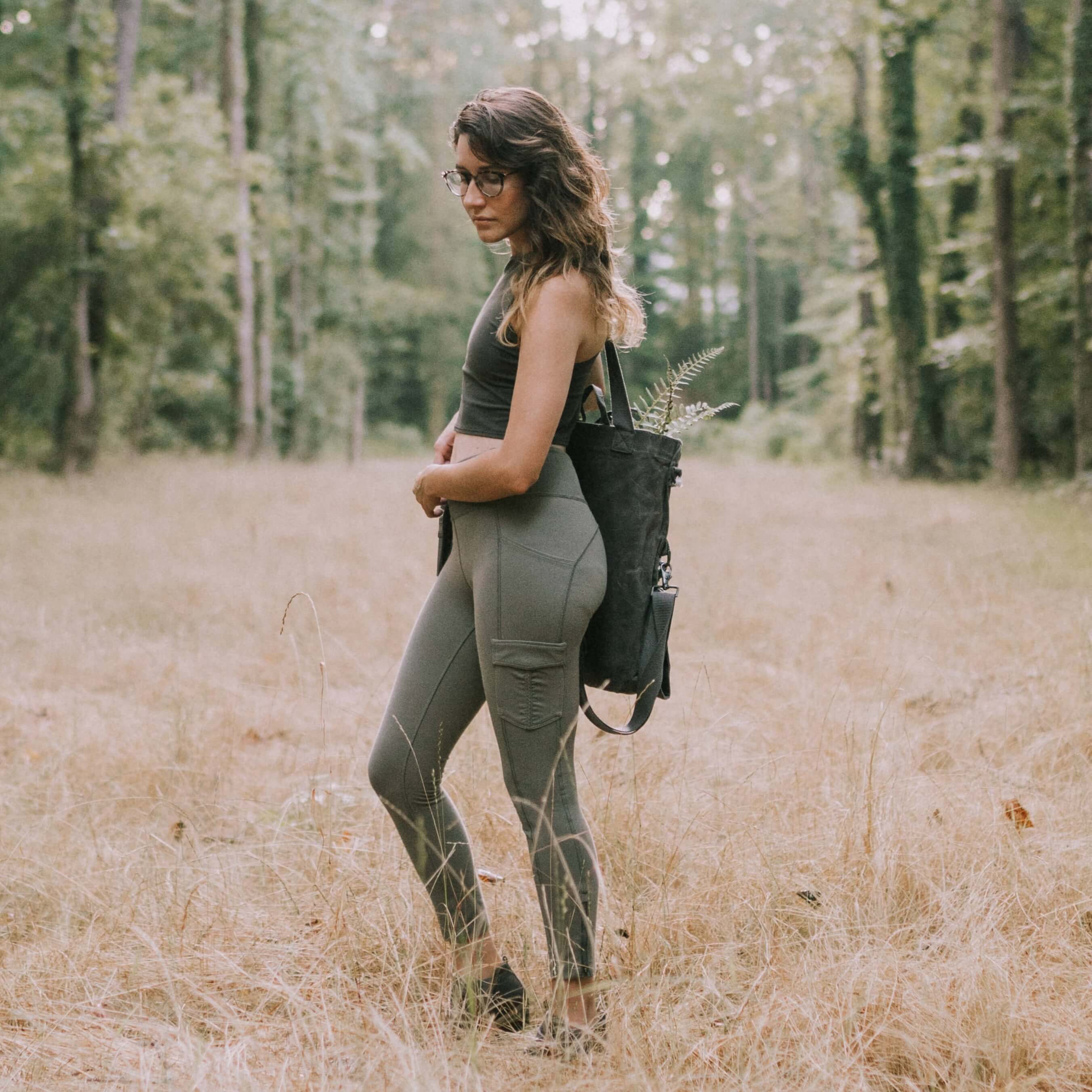blonde woman smiling at camera