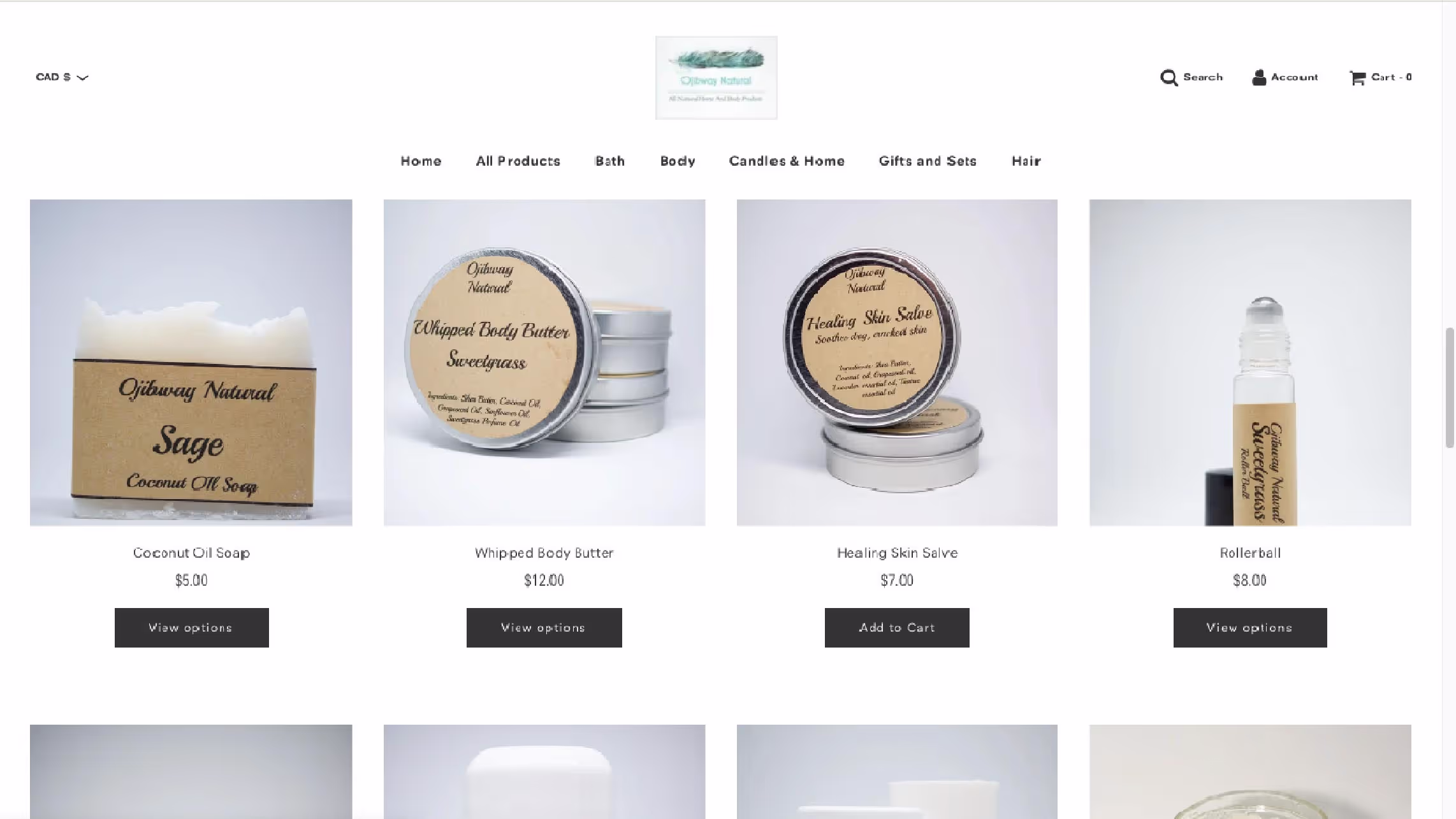 paul-michael publishing . Ojibway natural Product Page