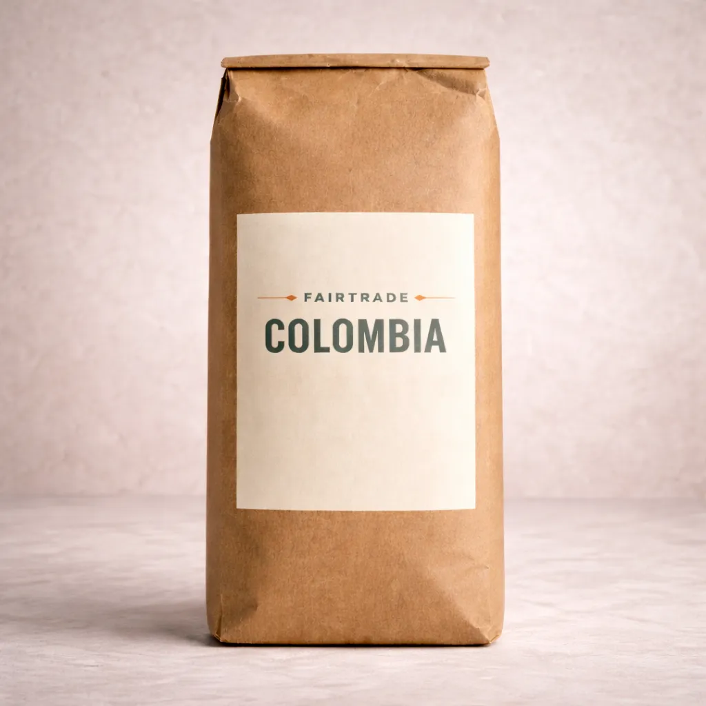 Private Label Fairtrade Colombia coffee