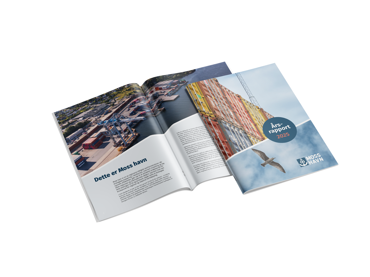 Bilde av moss havn sin årsrapport