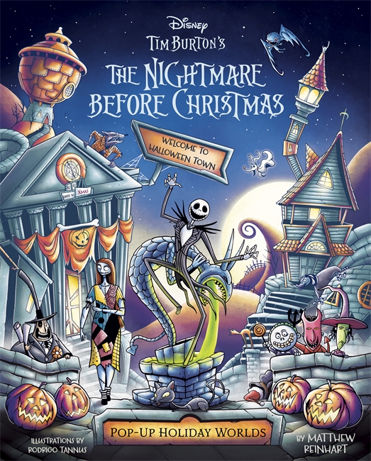 Disney Tim Burton's The Nightmare Before Christmas - Pop-Up Holiday Worlds