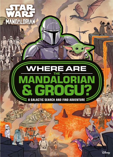 Star Wars Where are The Mandalorian and Grogu? Search and Find Activity Book