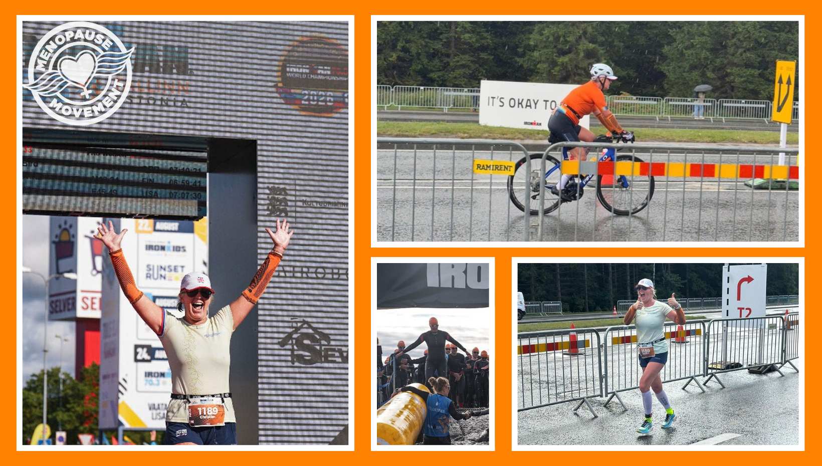 Menopause Movement, Christien Bird, Ironman 70.3 2025