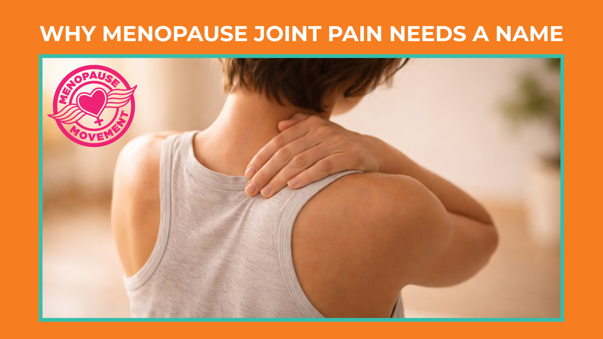 Why you need to know about menopause and how movement can help!