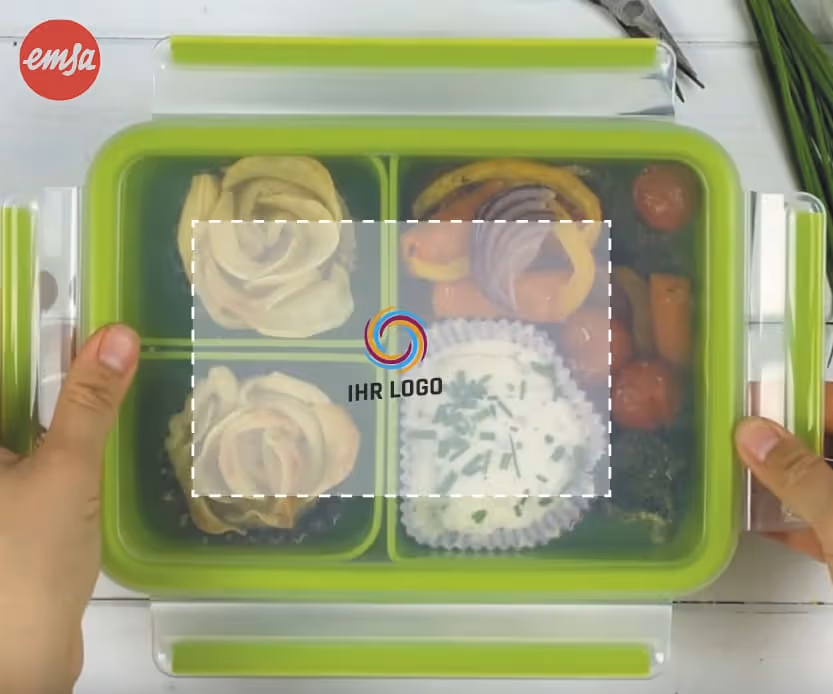 emsa CLIP & GO Snackbox individuell bedruckt