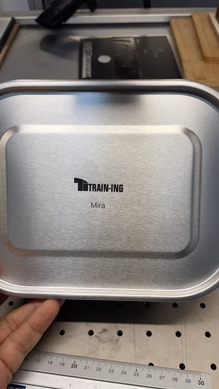 Thermobecher Travel Mug blau mit Kundenlogo graviert