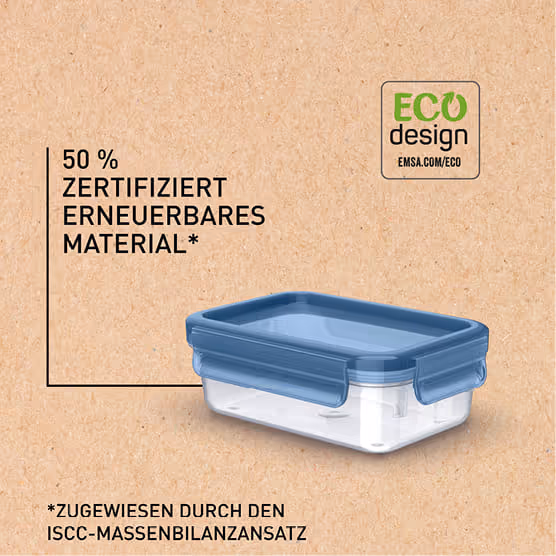 Lunchbox aus nachhaltigem Material personalisiert als Geschenk für Mitarbeiter und Kunden mit Firmenlogo