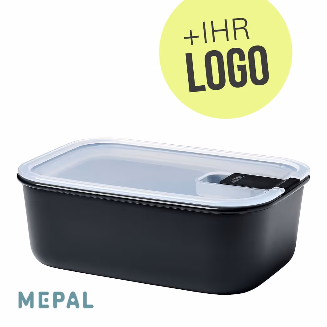 Nachhaltige Geschenkidee Lunchbox individuell mit Logo