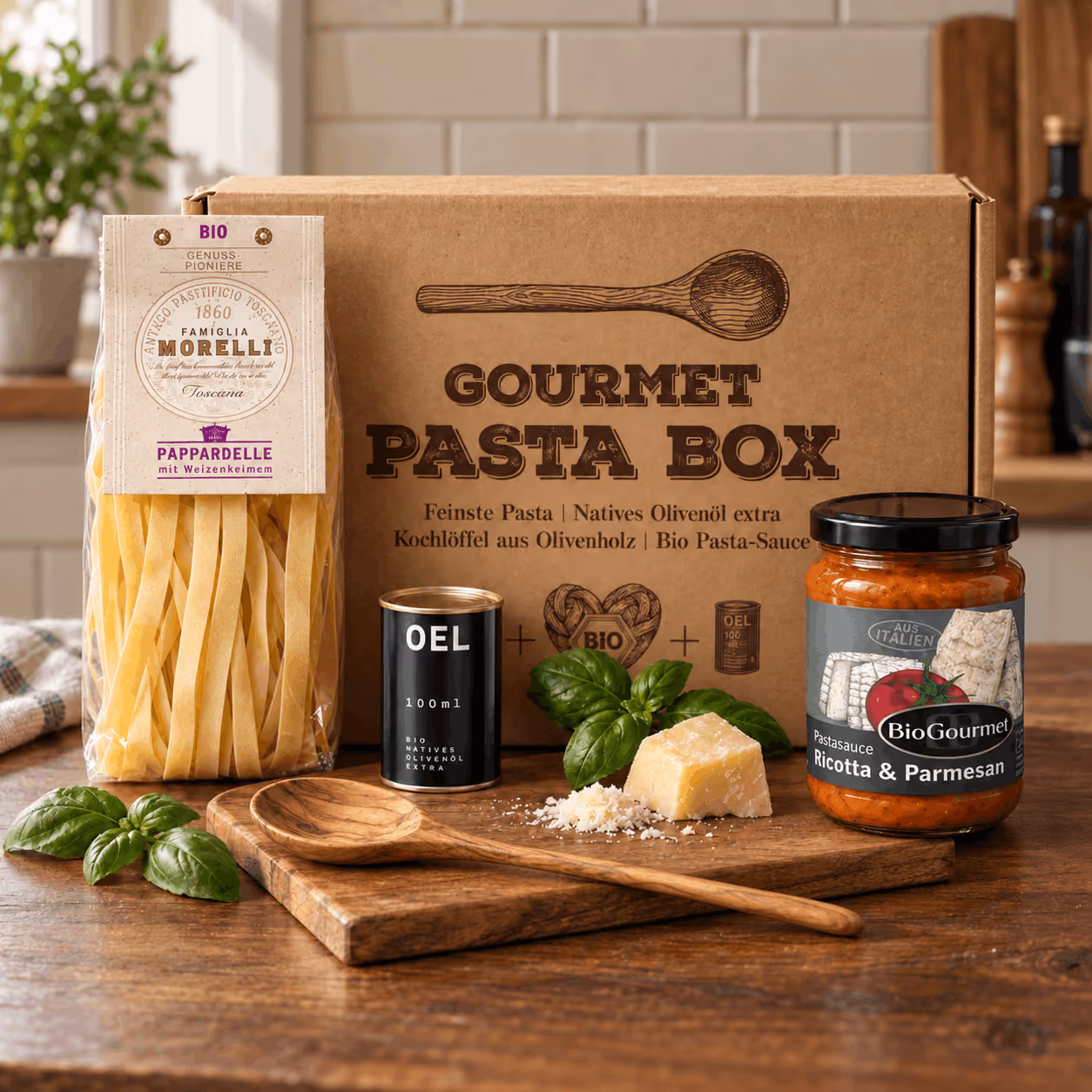 Pastabox als Mitarbeitergeschenkidee