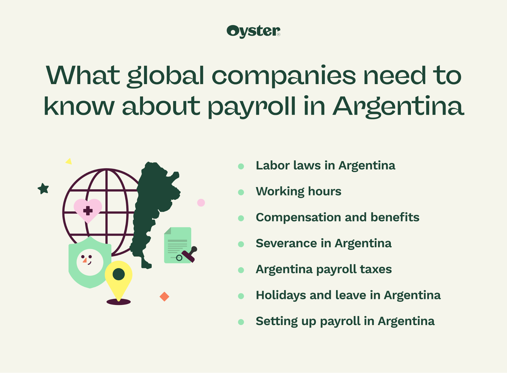 Argentina payroll: What global companies need to know | Oyster®