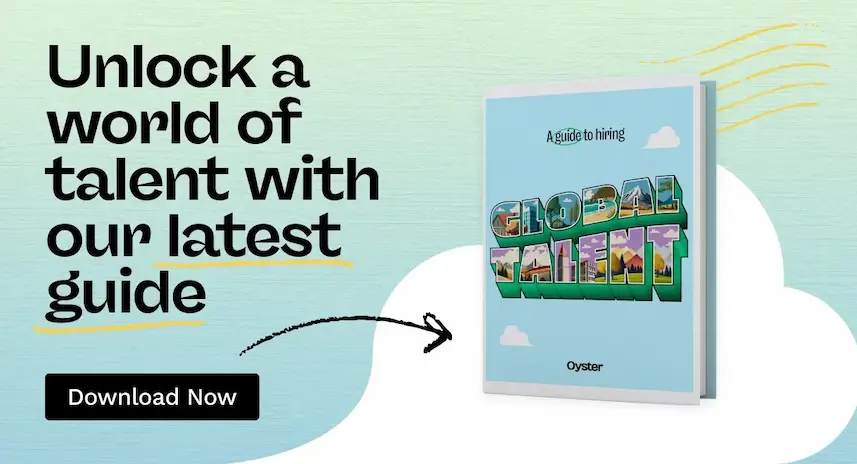 Download ebook: Oyster's guide to hiring global talent