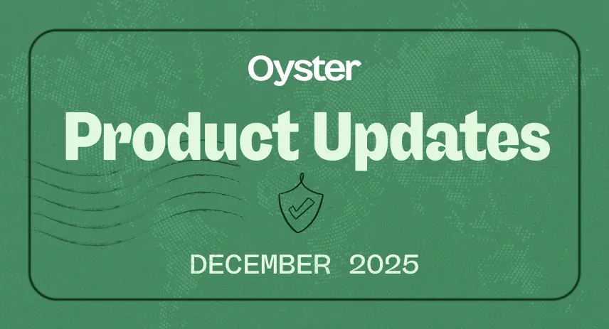 Catch up on Oyster’s December Product Updates