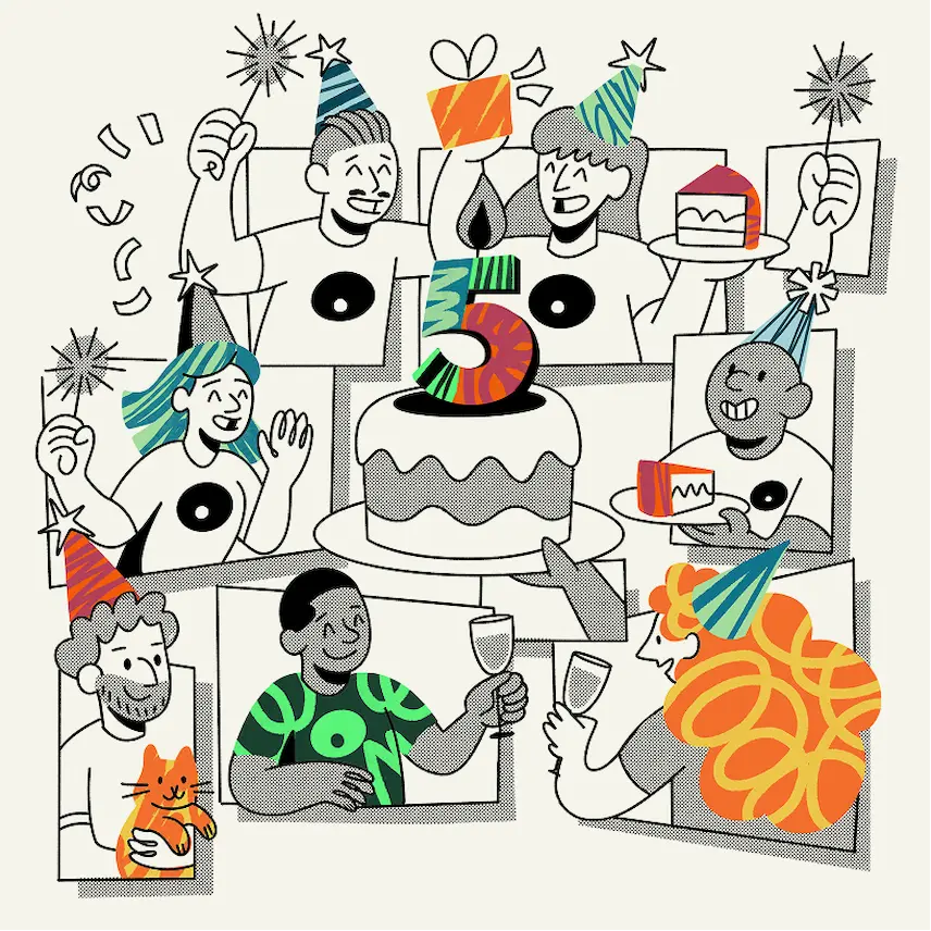 Oyster HR 5 Year Celebration