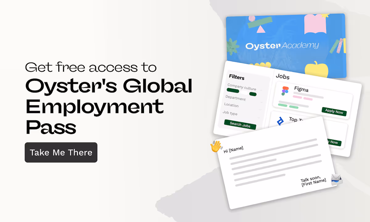 Get free access to Oyster's global employment pass