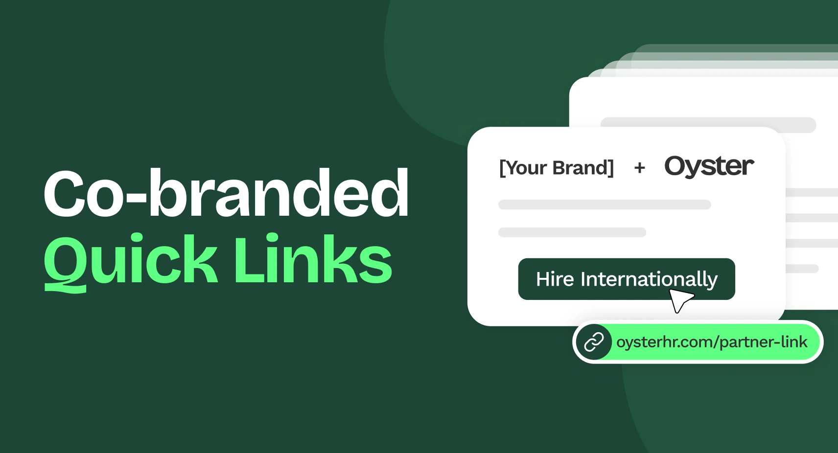 Oyster co-branded links