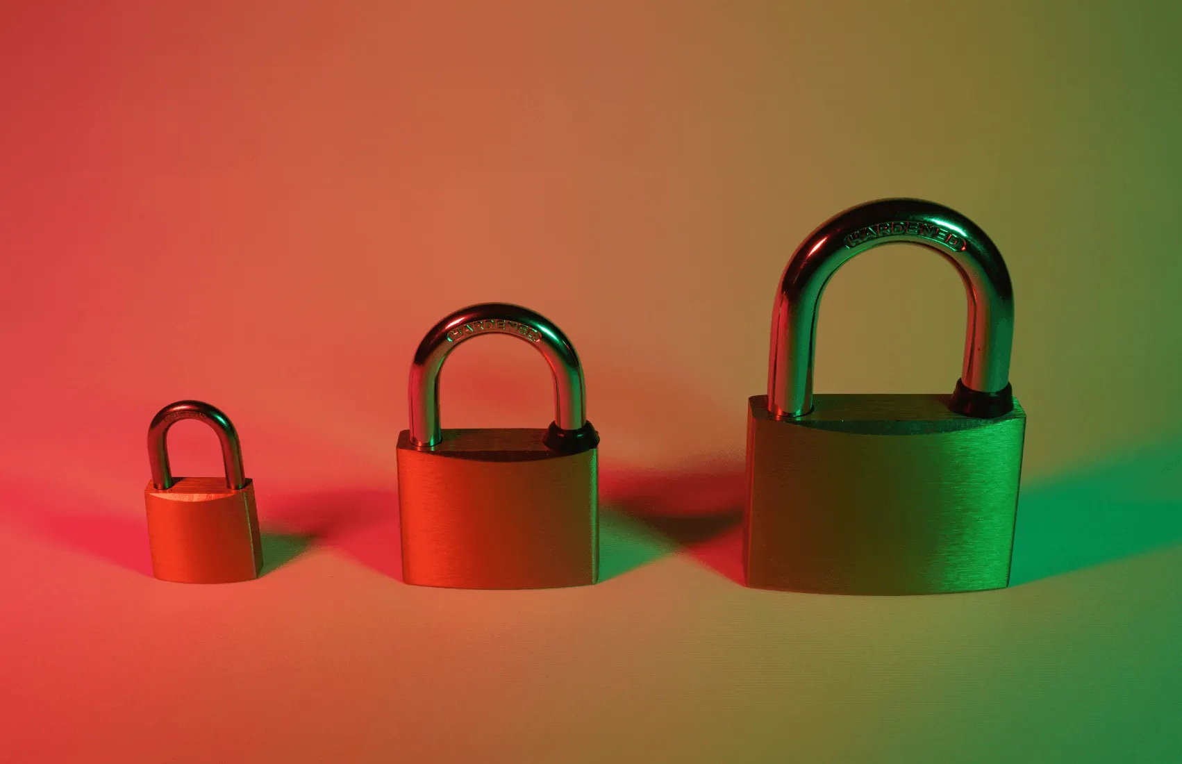 Image of three locks