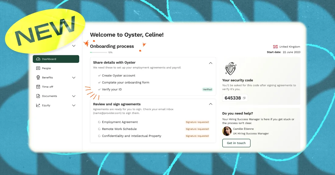 Offer a smooth onboarding experience to your new hires