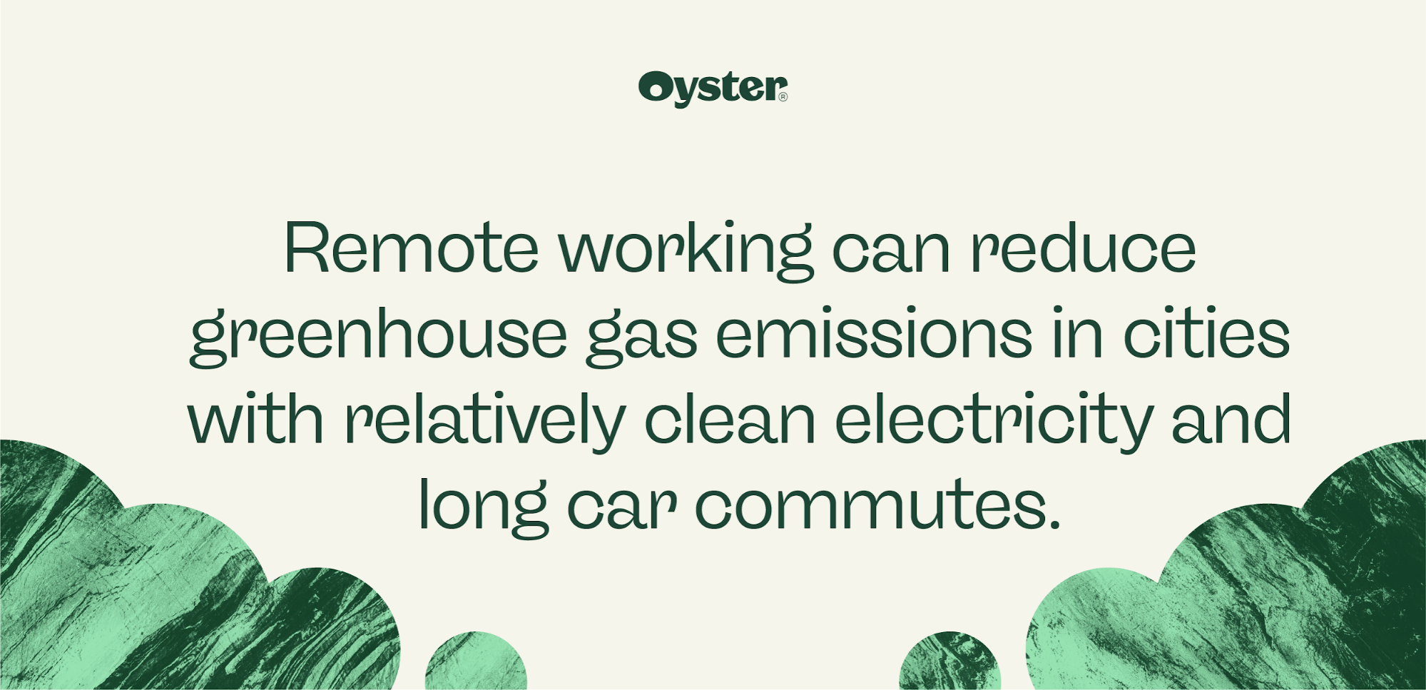Remote work can reduce greenhouse gas emissions graphics