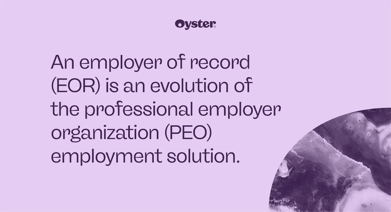 An employer of record (EOR) is an evolution of the professional employer organization (PEO) employment solution.