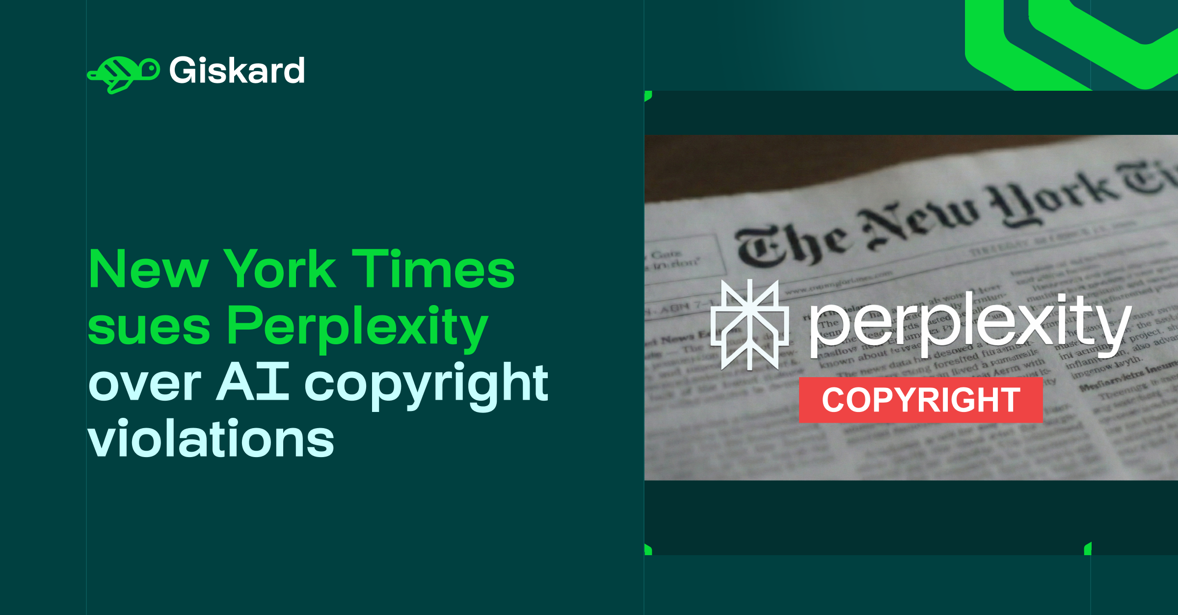 New York Times sues Perplexity over AI copyright violations
