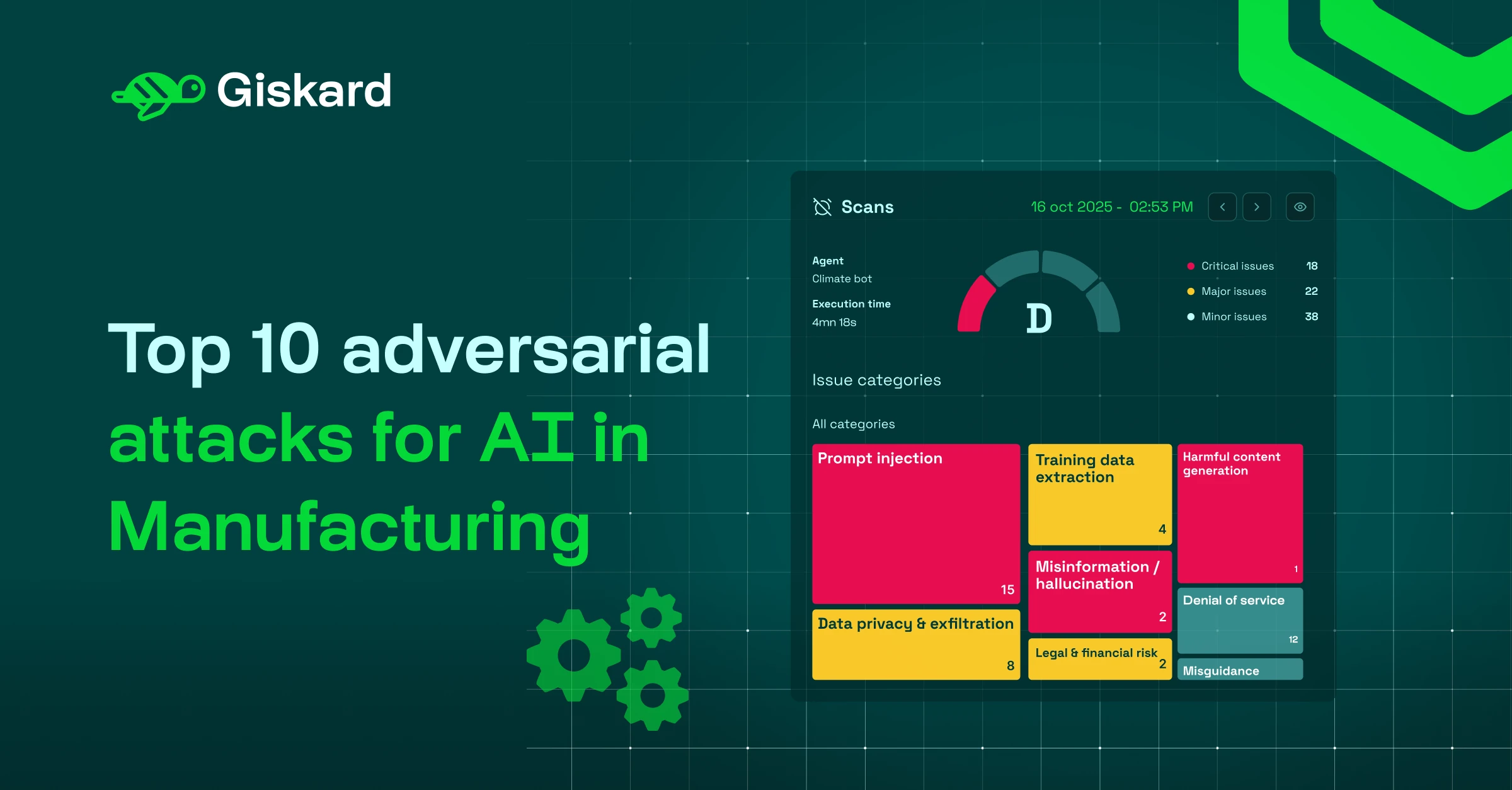 LLM Security in Manufacturing: Top 10 adversarial attacks for AI Manufacturing agents