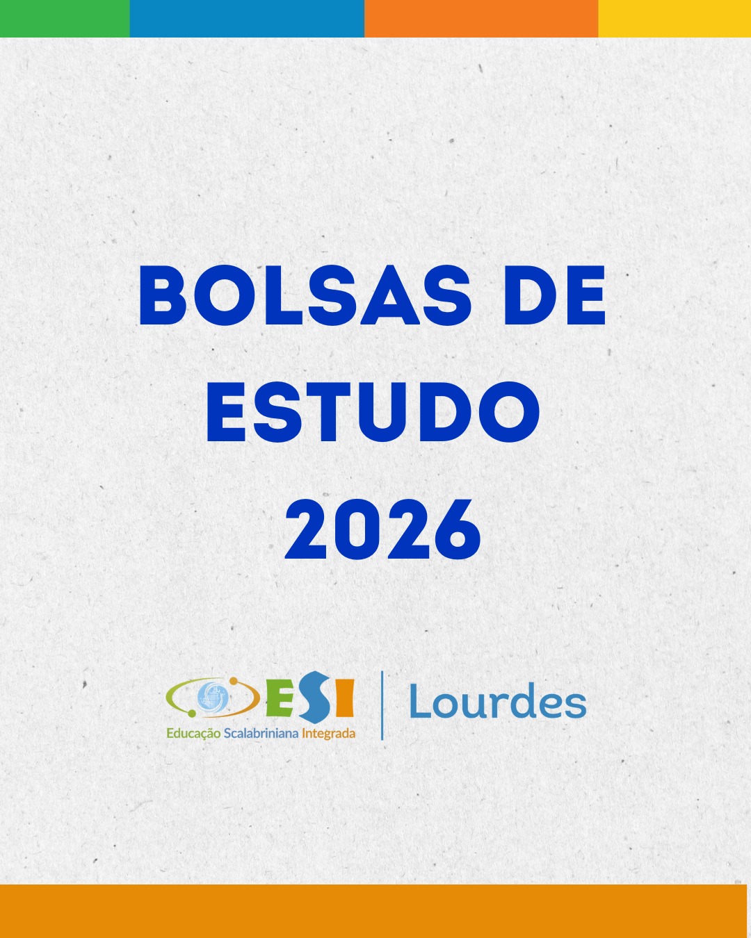 Edital Bolsa de Estudos 2026