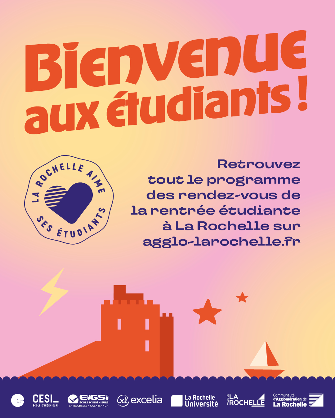 Les évènements de la rentrée étudiante 2025 