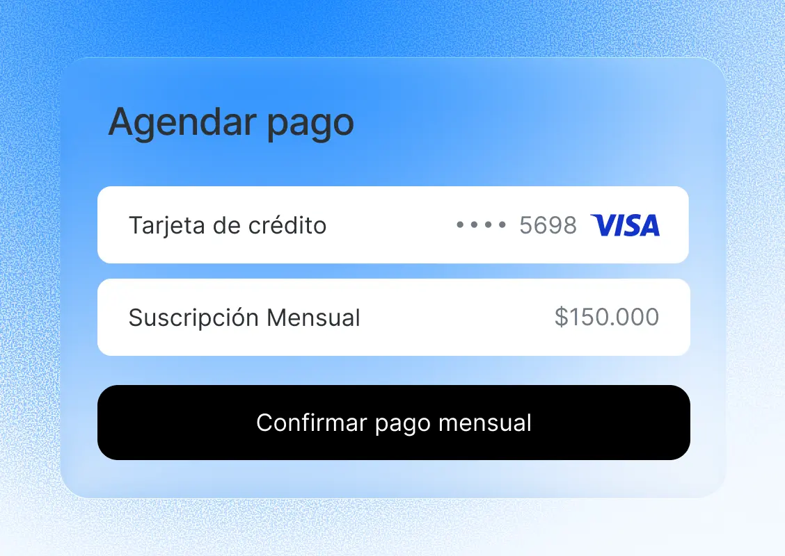 Crea y gestiona suscripciones fácilmente