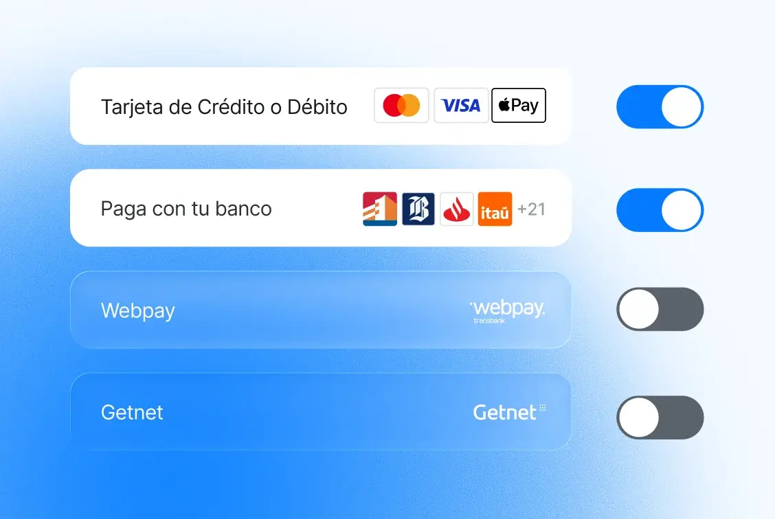 Un checkout para todos tus medios de pago