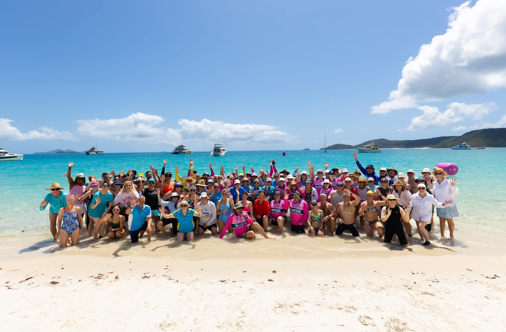 Sinkers To Host Swim At World-Famous Whitehaven Beach