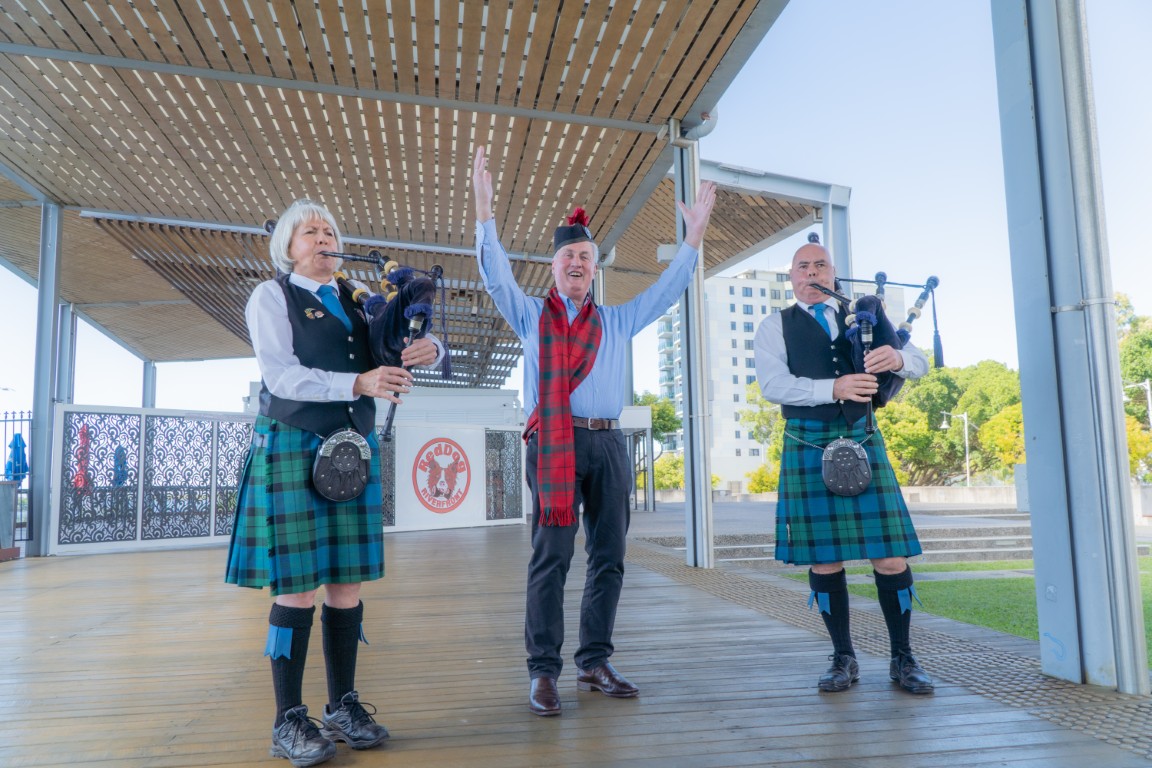 Tartan, Tunes And Tradition Return To The Quay