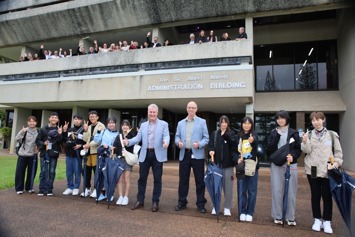 Cultural Ties Shine In Student Visit From Matsuura