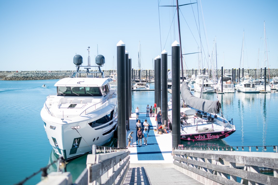 Mackay Marina Comes Alive With Gold Coast to Mackay Yacht Race Spectacle