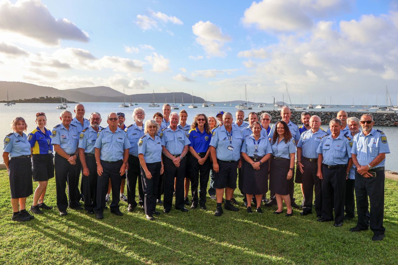 Marine Rescue Queensland Whitsunday Volunteers Honoured