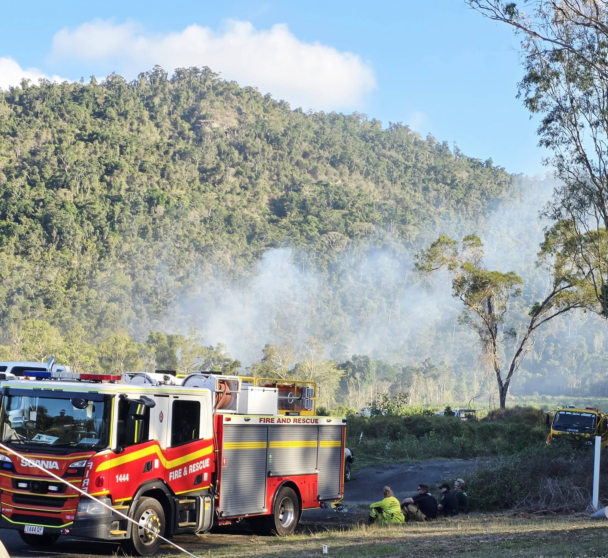 Fire Blazes Bushland In Jubilee Pocket