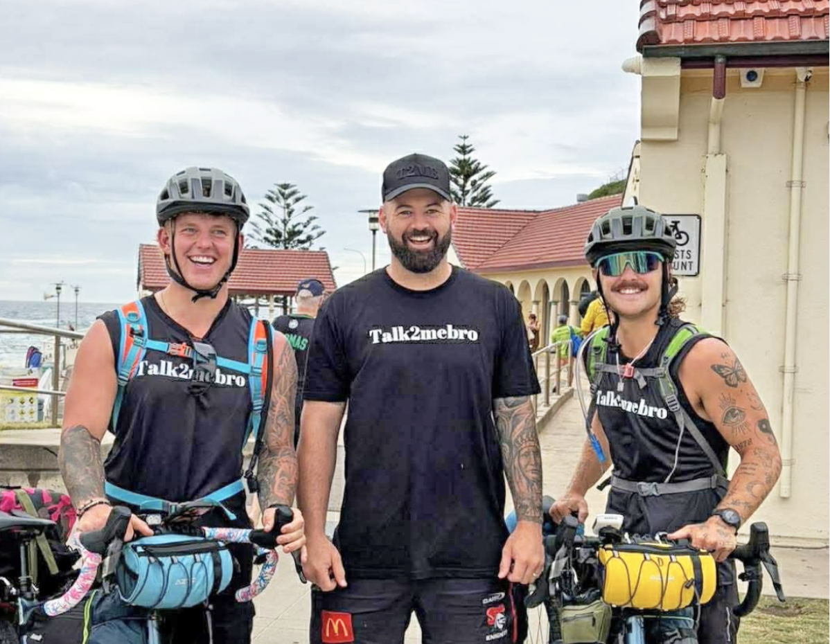 ‘Backpacking Poms’ Raise Money For Men’s Mental Health 