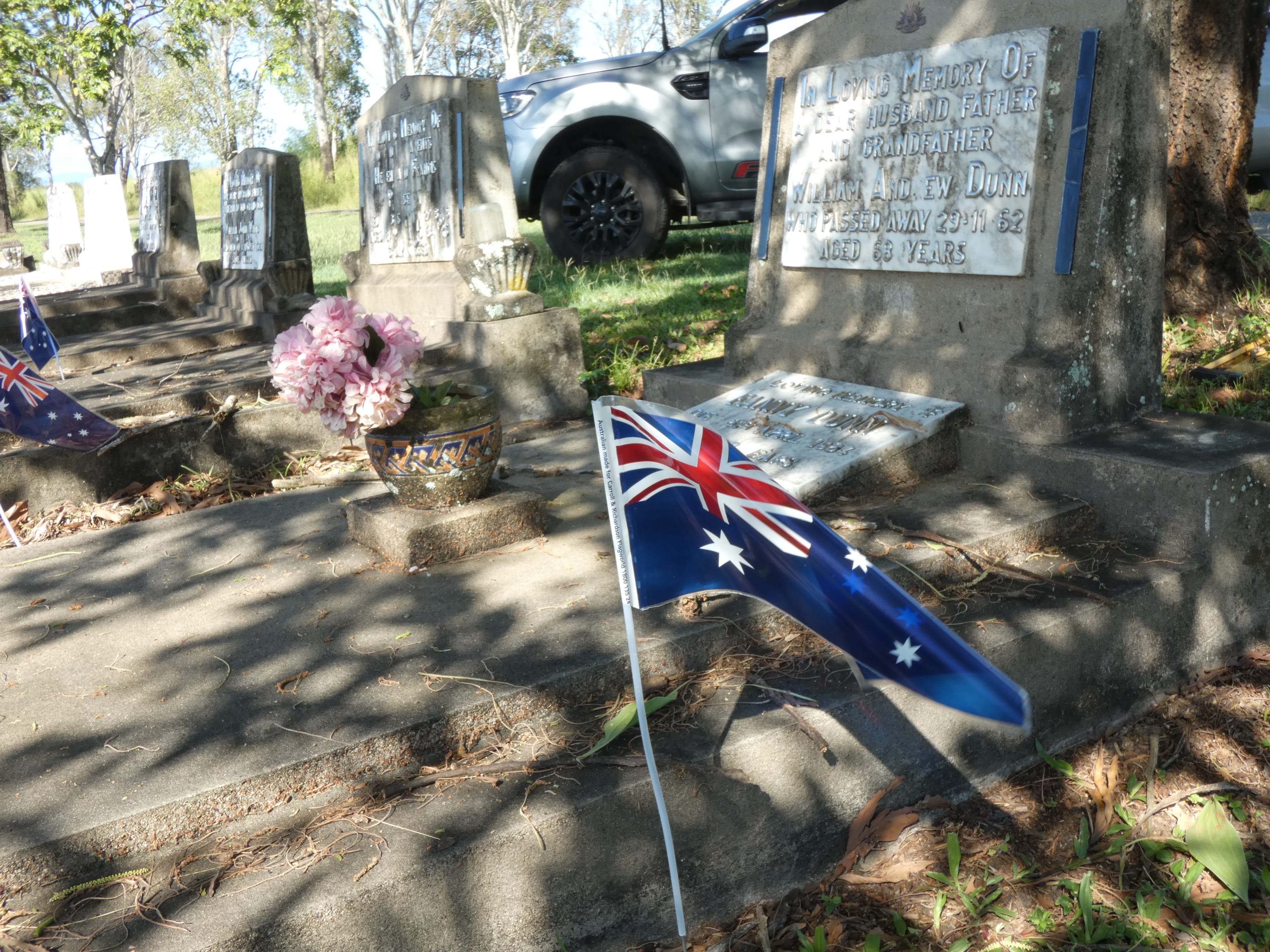 Flags Laid & Respects Paid At Proserpine Cemetery