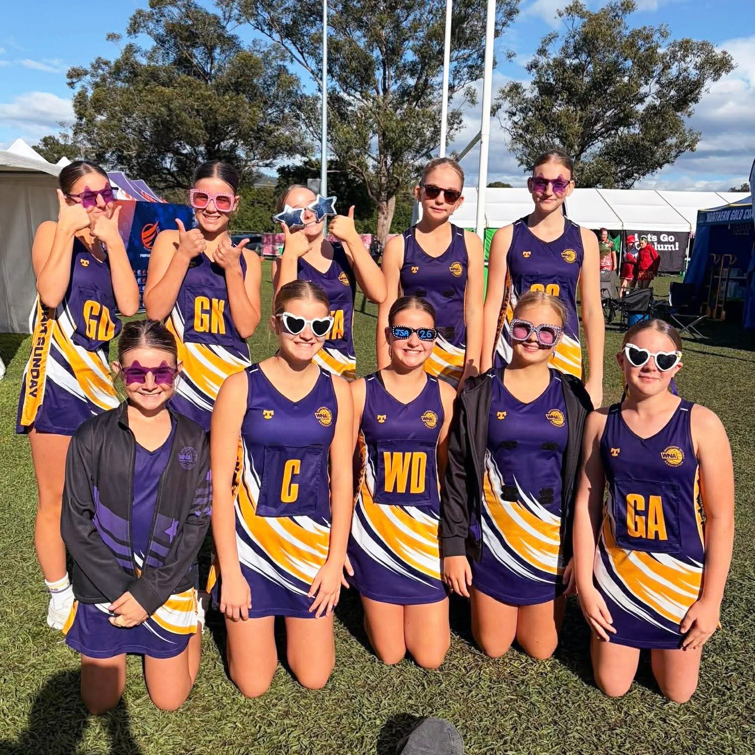 U14’s Netball team left their mark on Gold Coast