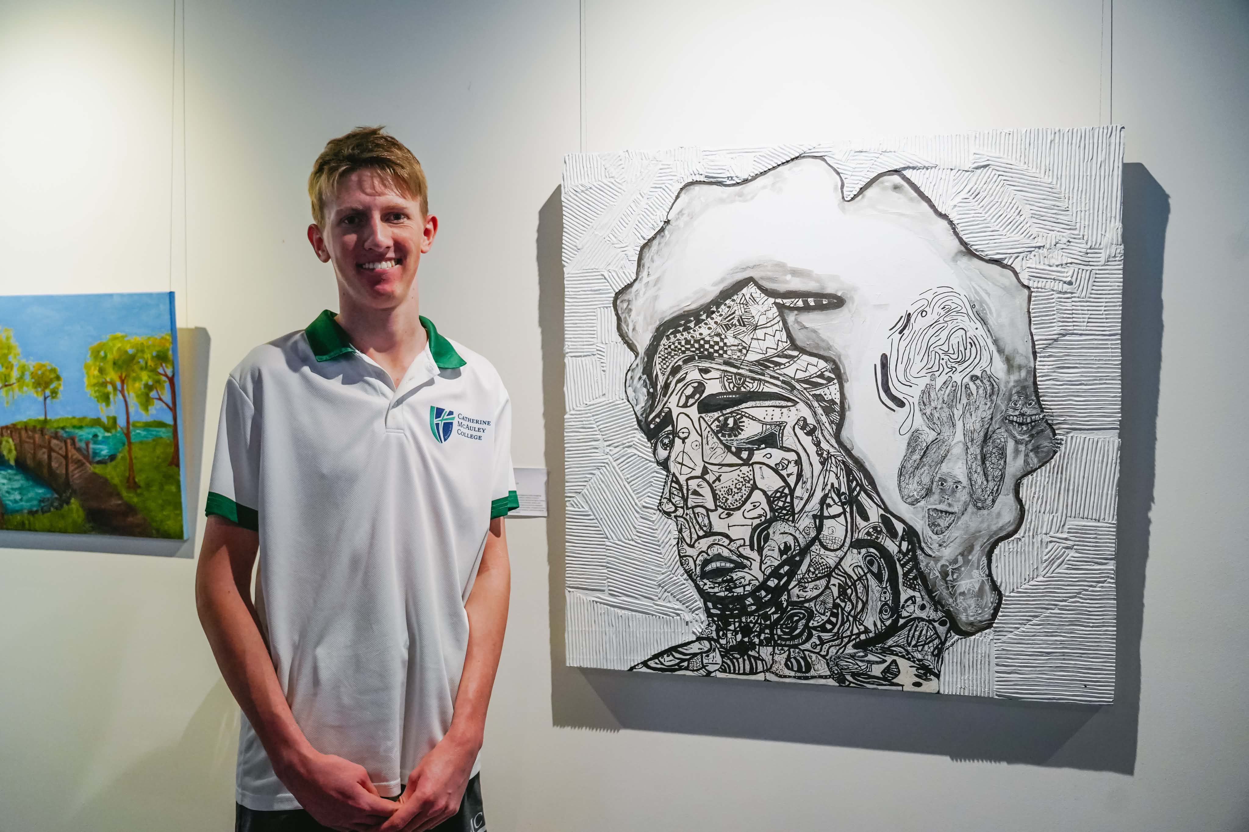 Young Mackay Artist Claims State Award For Second Year 