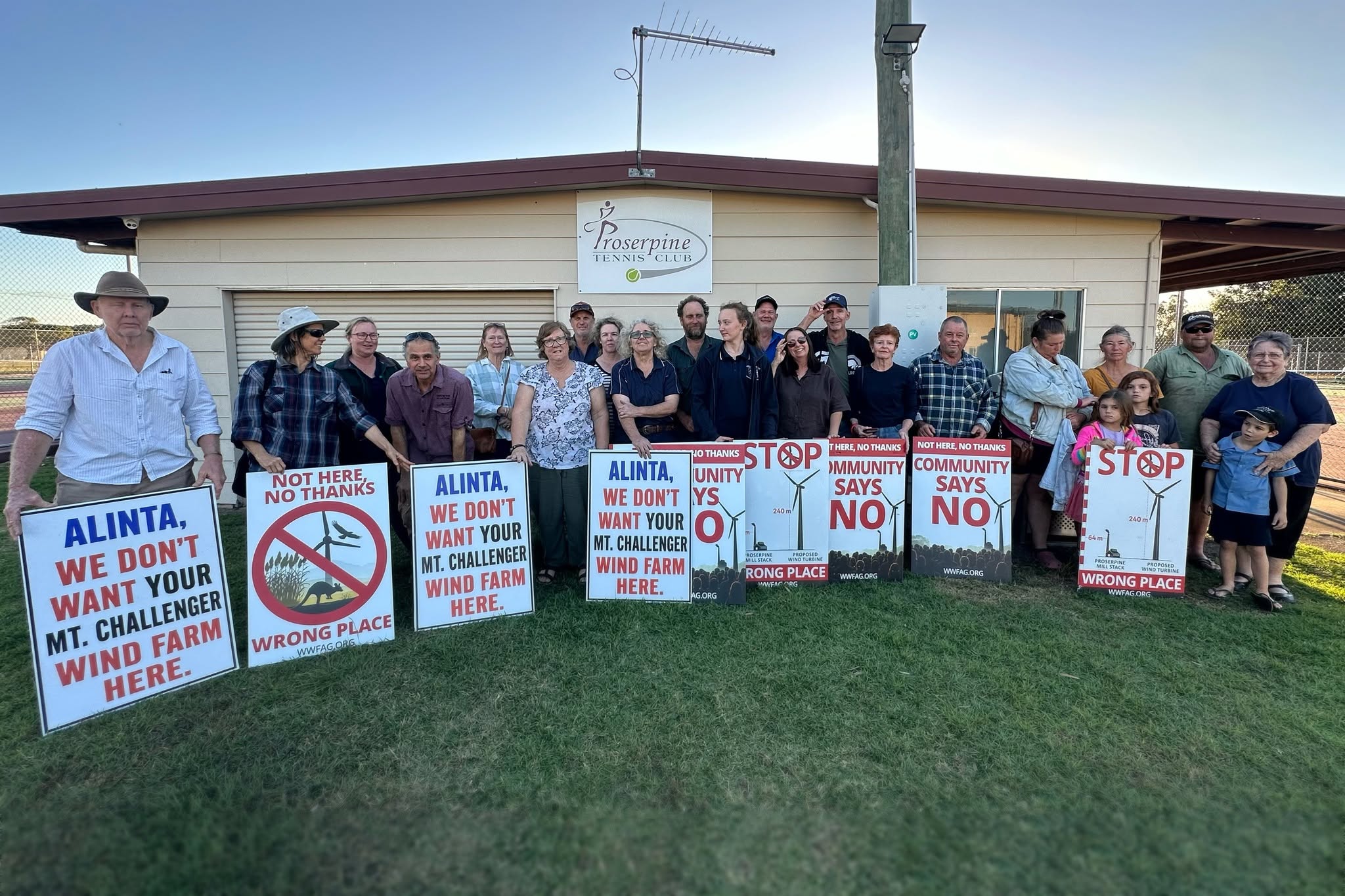 Wind Farm Mast Rejected in Unanimous Vote