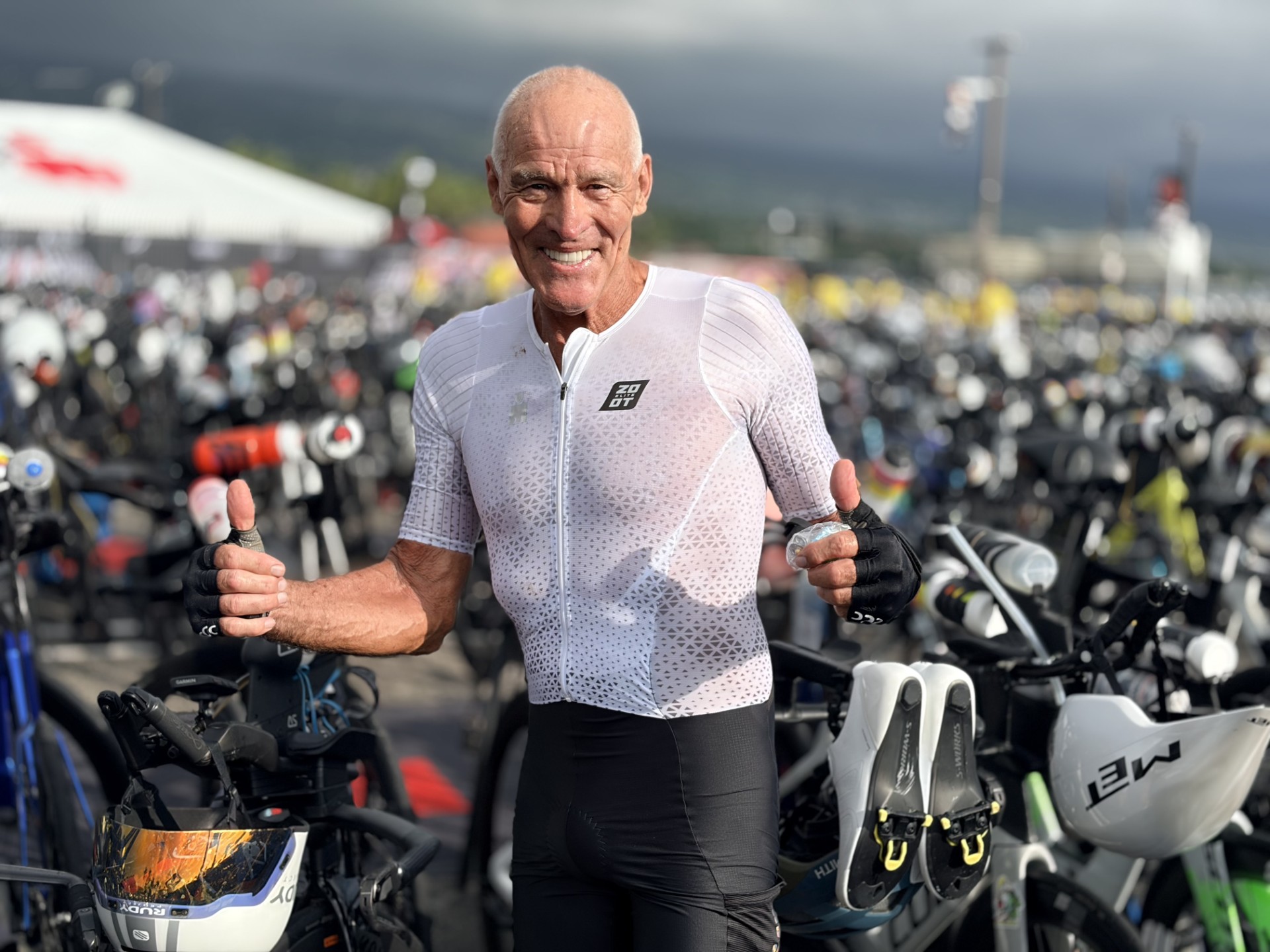 Michael Goes The Distance in Kona