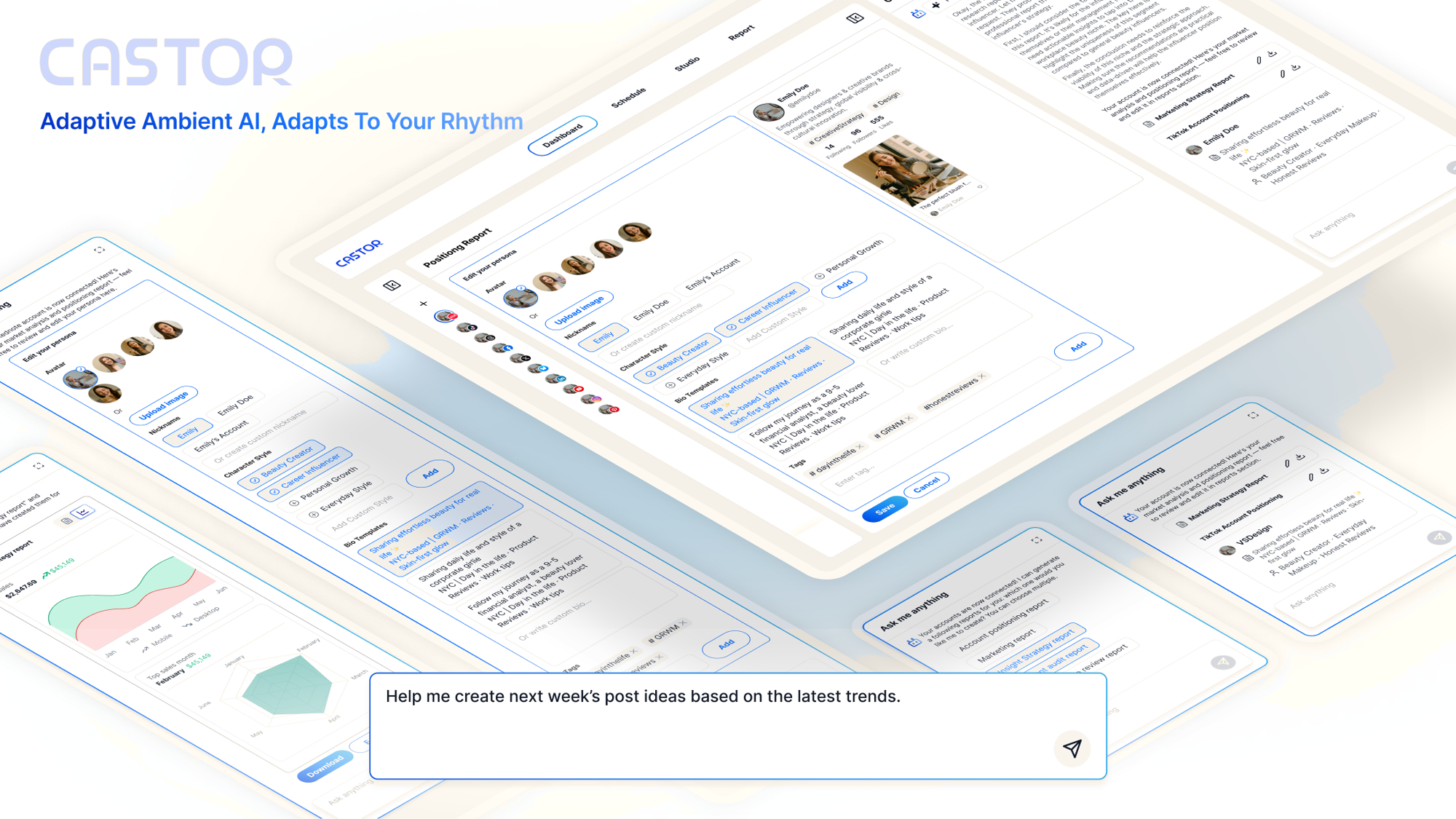 Castor — AI creation OS