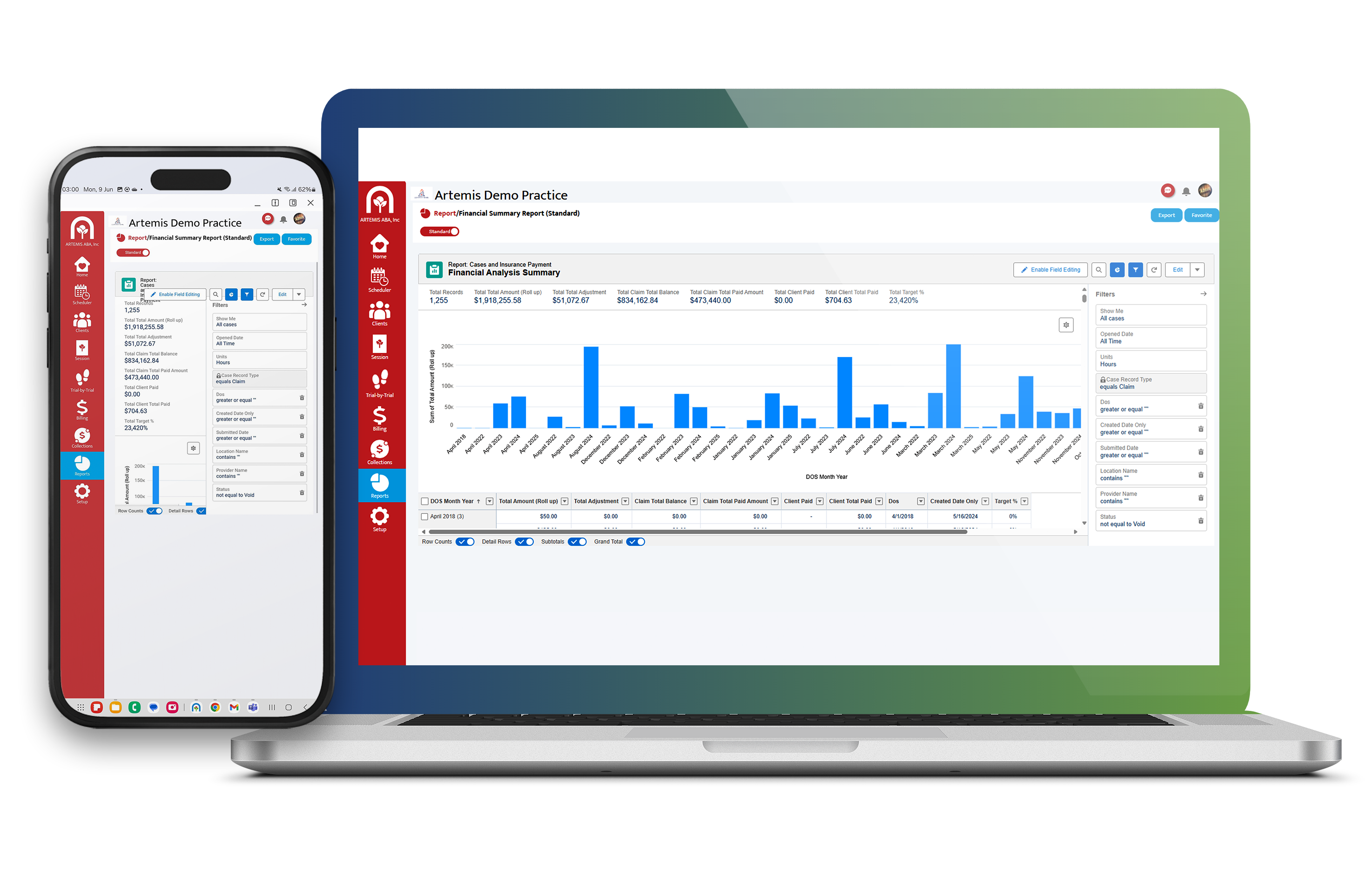 Location-based Financia Filters