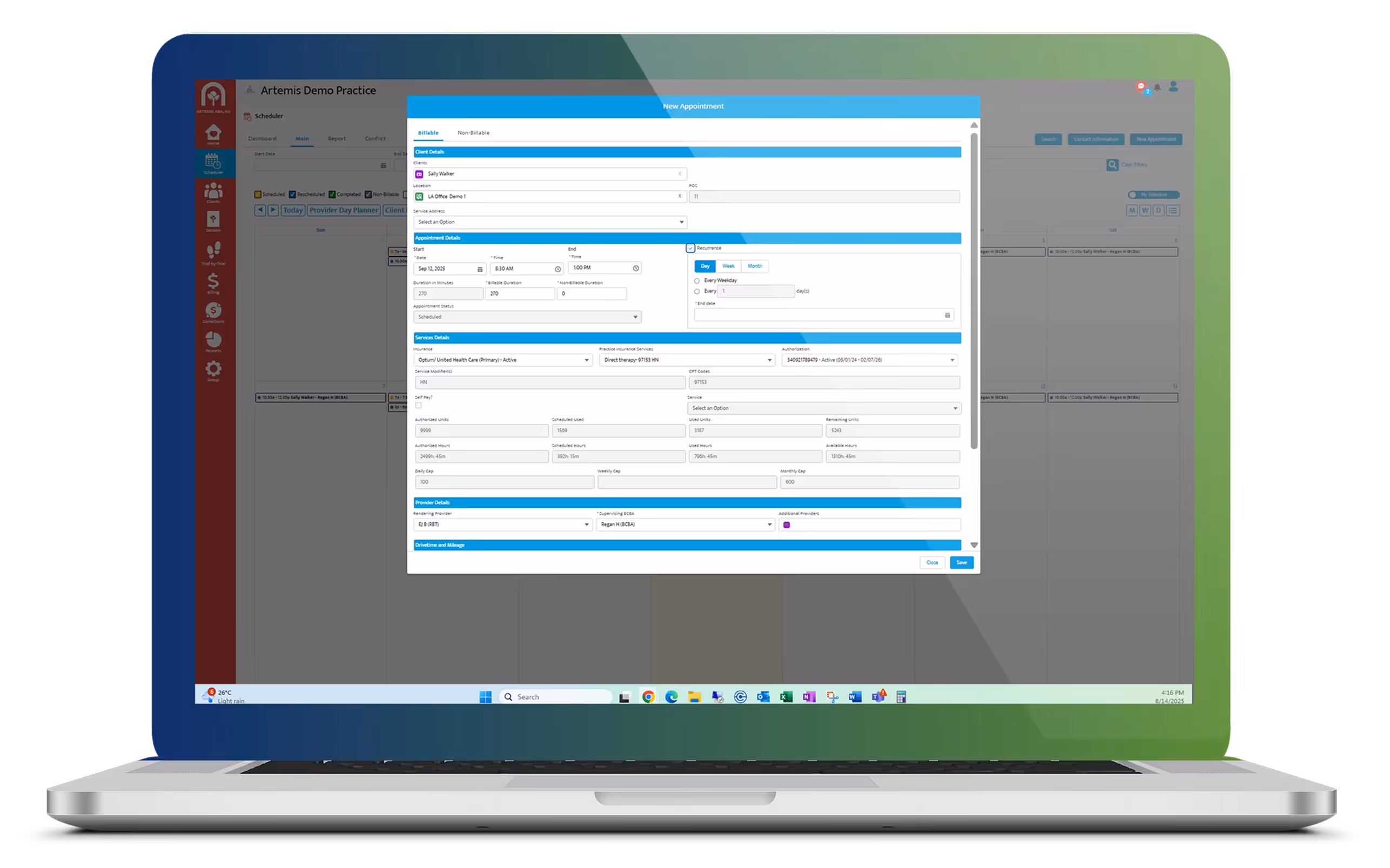 Scheduler Instant Appointment Setup