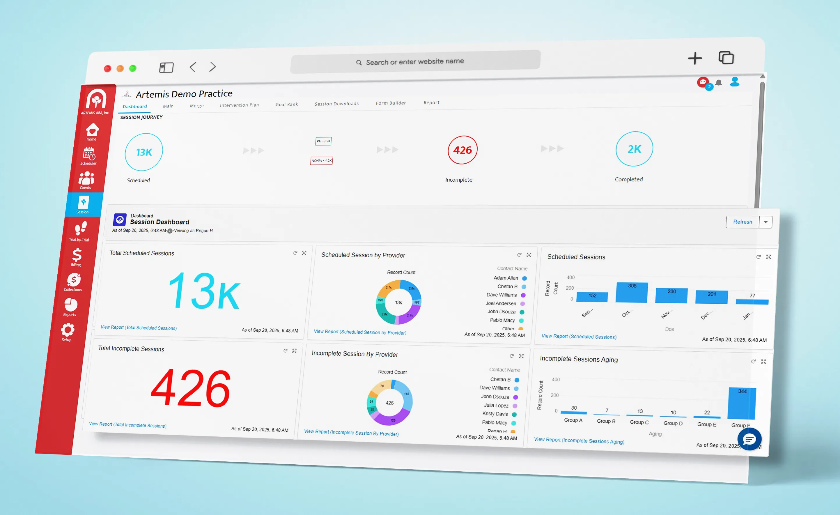 Clinical & Billing Unified Dashboard