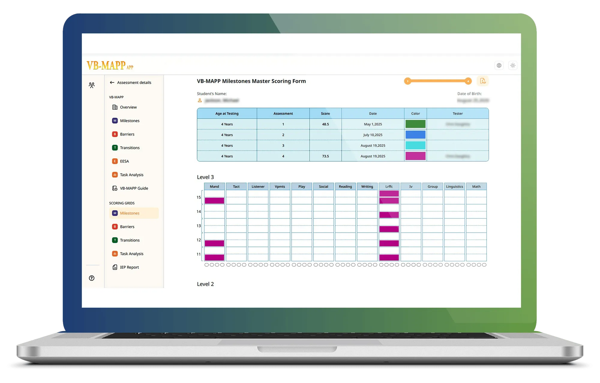Assessment & Treatment Plans