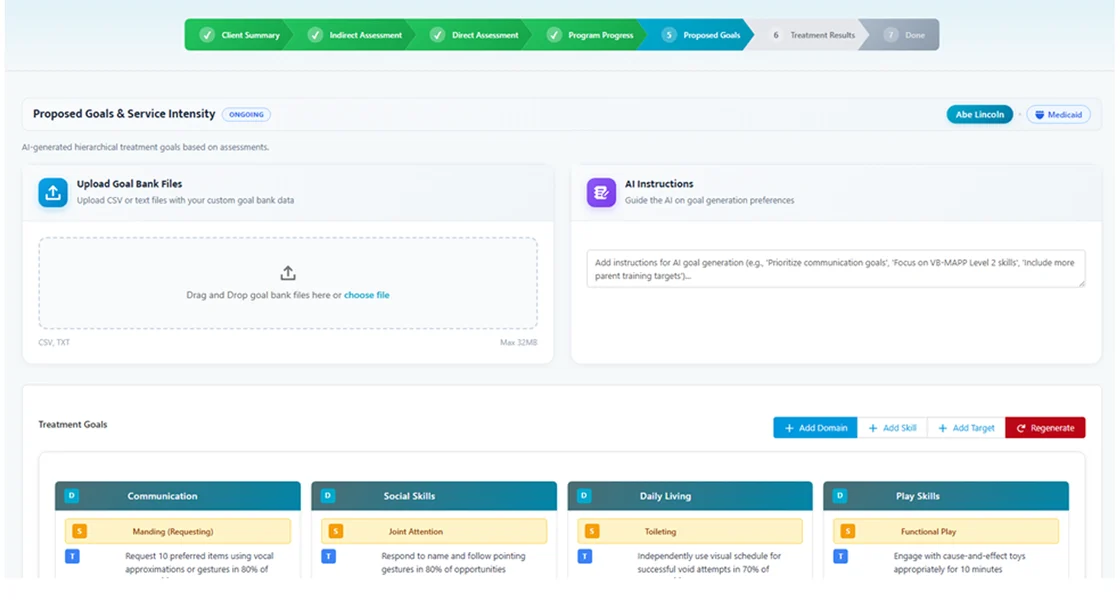 AI Ongoing Treatment Plan