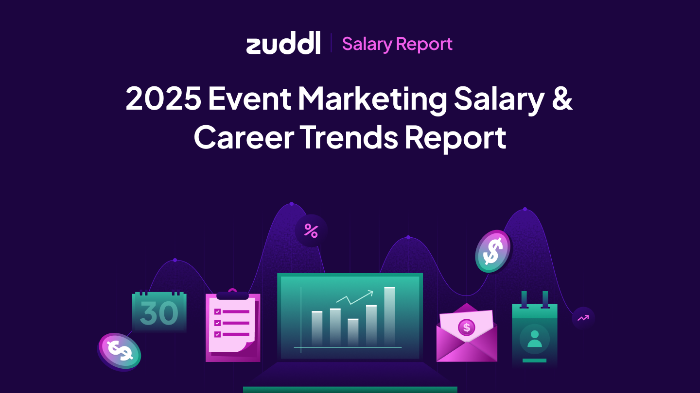 2025 Event Marketing Salary and Career Trends Report cover