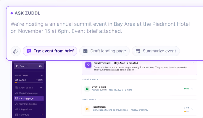 The AI-native unified events platform